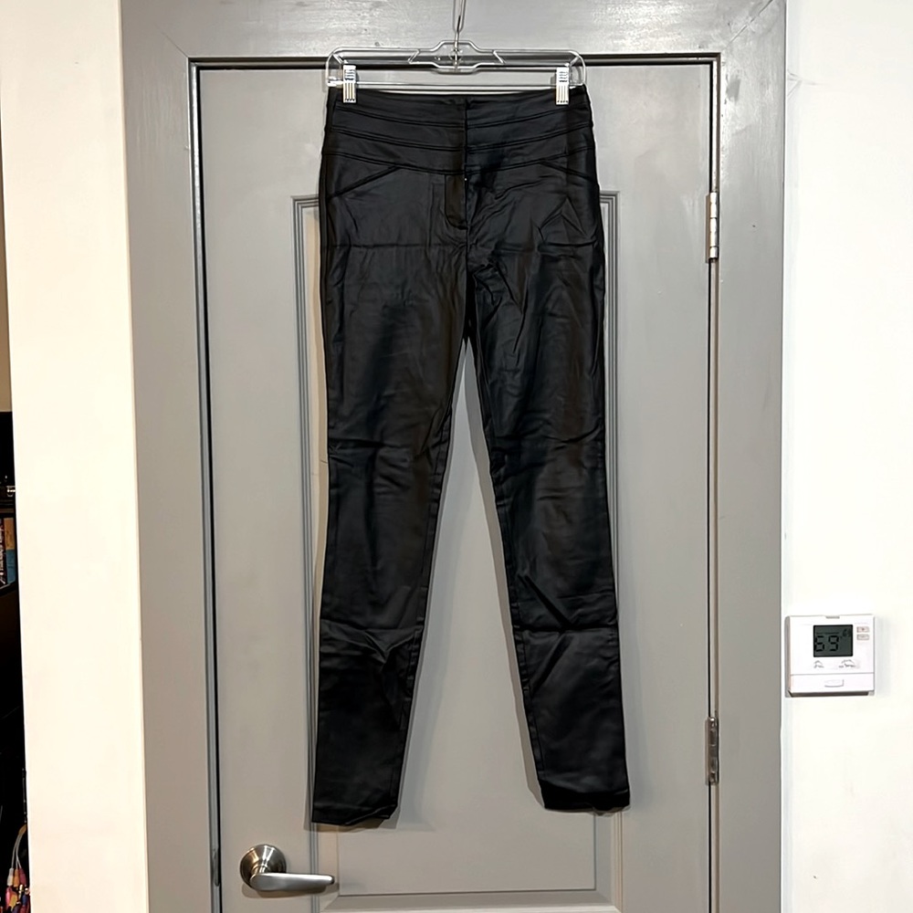 Faux Leather Pants